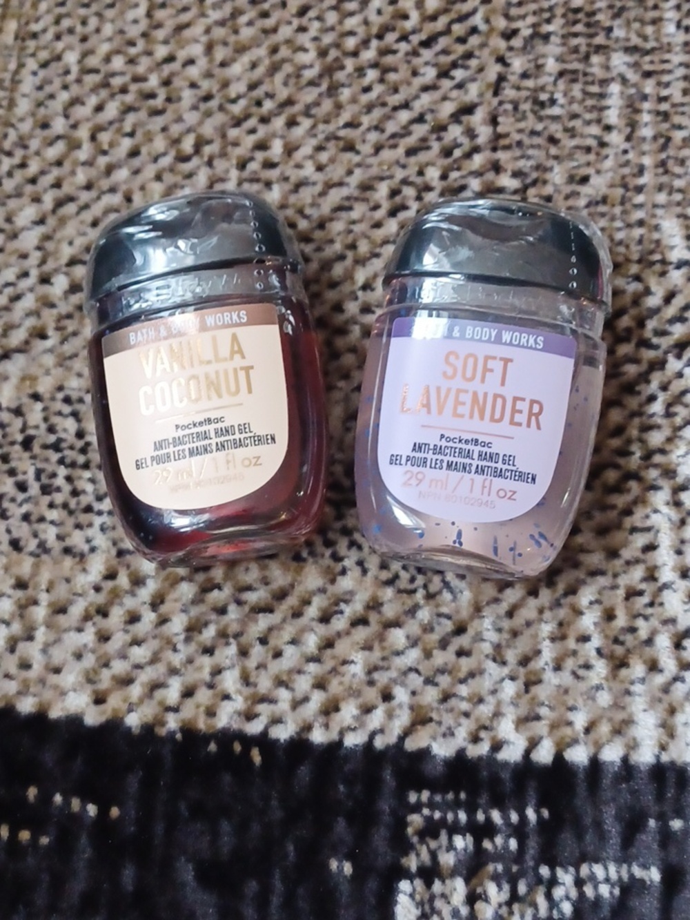 4/$40 New Anti-Bacterial Hand Gel Duo - 2 Mini Sealed